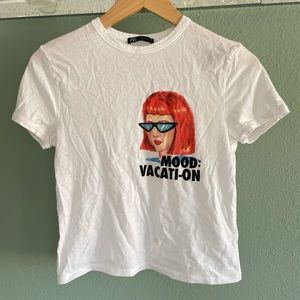 Zara graphic tee